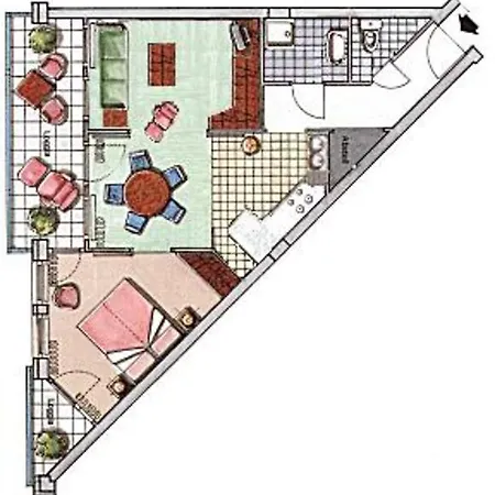Kompleks wypoczynkowy Ferienwohnung In _ Seepark *